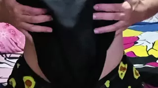 My wife is so hot masturbating in front of a camera