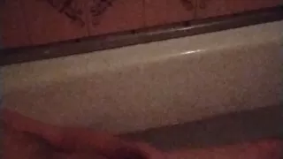 Natural in the bathtub with in anal
