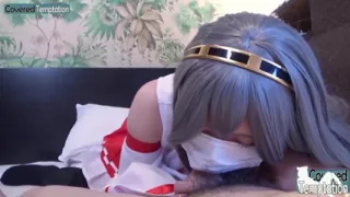 Raw Creampie Reward for Deep Blowjob Hard Piston Hits Deep Climax