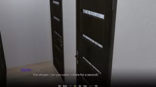 Wvm - Young Brunette Strips and Gives Hard Cock a Hungry Blowjob