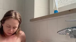 Cucumber Is Too Big for My Pussy