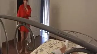 Horny MILF Seduces Son's Friend