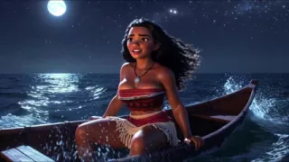 Moana with Massive Breasts and Huge Ass in Passionate Semi Nude Erotic Tropical Islands Scenes