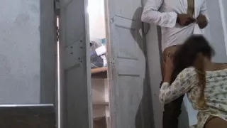 Indian Girl and Her Boyfriend Start Making a Silent Mark in a Classroom