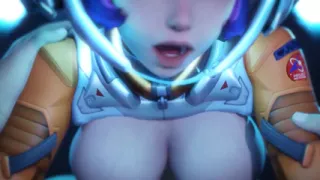 Space Girl Is Pinning You to the Wall!