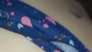 In the Mouth of the Busty Blonde.