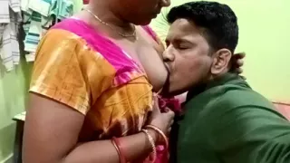 Neighbour Hot and Sexy Desi Village Bhabhi Riding and Suirting Hard Sex in Hotel Room