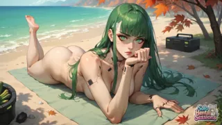 Beachside Green Goddess Sipping Solace