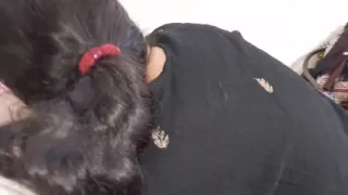 The step-son thought the step-mother didn't see anything, but the step-mother saw everything