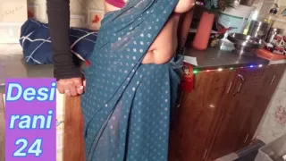 Desi bhabhi fucked hard by her devar in kitchen with hindi dirty audio part 1