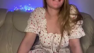 Jucielussie fucking anal with huge dildo so hard