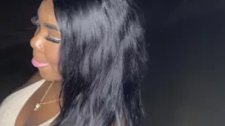 My stepsister seduces me and gives me a deepthroat blowjob on the beach