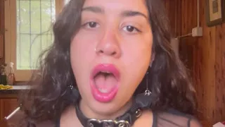 Dominant latina in see through top - rough self spanking traste - Souphicherry