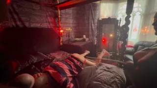 Part 1:- Lanista Bear and Domina Satana Puts Tawseman through his paces!