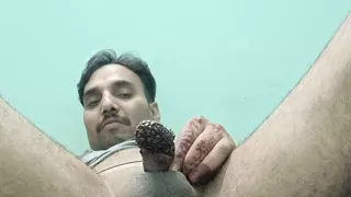 Indian desi man enjoy shower and sex