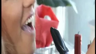 Blonde German MILF with Naturals Gets Fisted in Lesbian Bondage Scene