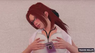 Private Lesson with the Redhead Professor Fail the Test, Get Punished