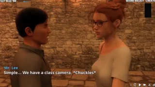 Having fun night with Lindsey