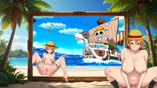 the WHORE of the SEAS from ONE PIECE. Nami the pirate