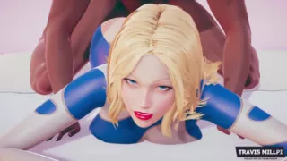 Invisible Woman Lying in Bed Getting Fucked by a Big Black Cock