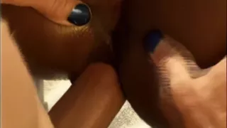 Black Bitch Begs for White Cum