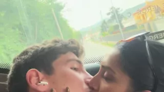 My Wife Gives Me an Amazing Blowjob on the Bus- Yasmina Khan