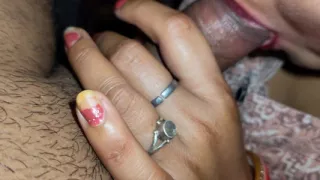 After suhagraat first sucking long pennis full satisfied her husband