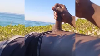 Cautionwear Headsets!!! Stranger Walks by While I Cum!