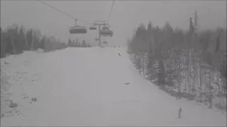 A Ski Day That Changes Quickly