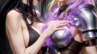 Enemy Sorceress and Futa Soldier Forbidden Hentai Fuck