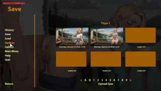 Blonde Fucked Hard and Creampied While Riding Big Cock - Moonripple Lake 03 By BCG