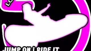 AUDIO ONLY - Looping dildo rider push play ride then cum