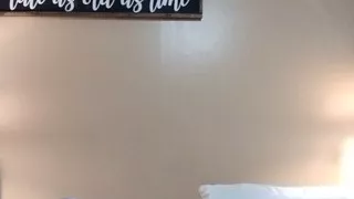 Horny Stepdaddy Strokes Himself
