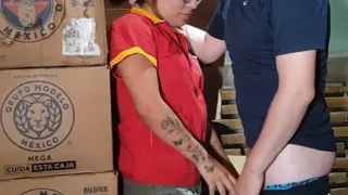 I the cashier at the store in the cellar