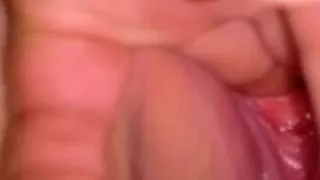 I open the pussy to my big ass dick with her dildo what a delicious pussy she has and she squirts