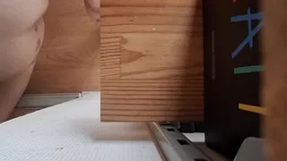 I suck his big cock on 4 legs and he fucks me for a long time doggy style off camera