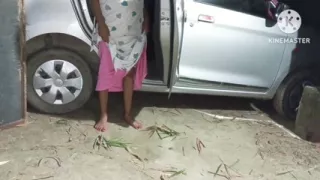 Season 161. open her clothes in car. boyfriend fucking him front of