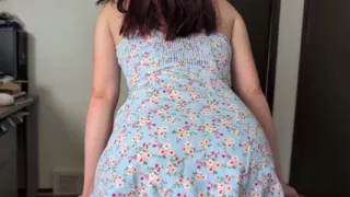 Cute Skirt Ass Grinding Creampie