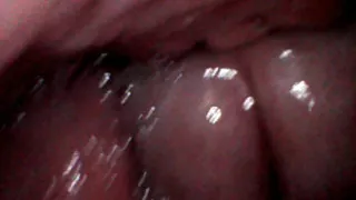 This is the inside of my pussy as I get fucked hard