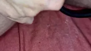 Masturbation and inflatable plug