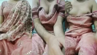 Indian Gay Crossdresser Bottom real homemade sex in pink salwar kurta with heavy jwellery just like a housewife