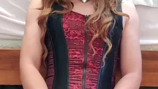 Sissy Slut Bess Edges Her Clitty Before Eating Her Loads