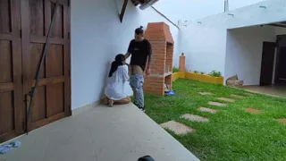 I Arrived on a Trip and My Wife Welcomes Me Very Horny