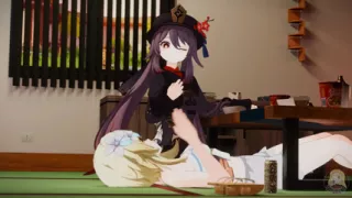 Lumine and Hutao tickling challenge