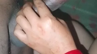 Desi village Bhabhi hot Foreplay her devar & alone her Bhabhi in the house and let her fuck