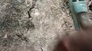 African Boy Masturbating Inside the Bush