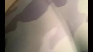 Having fun with my pussy outside