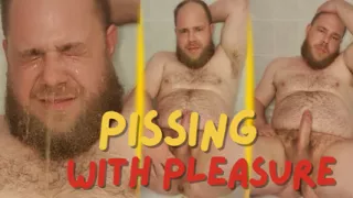 From the Cri33Y archive: Gay fat bear pees uncontrollably on his fur and into his mouth with a mega stiff cock.
