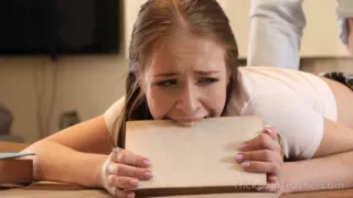 Handsome Tutor Helps Cutie with Her Assignments and Pussy