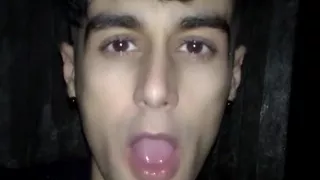 Play with Cum in Mouth After Cruising - Swallowing Stranger Cum